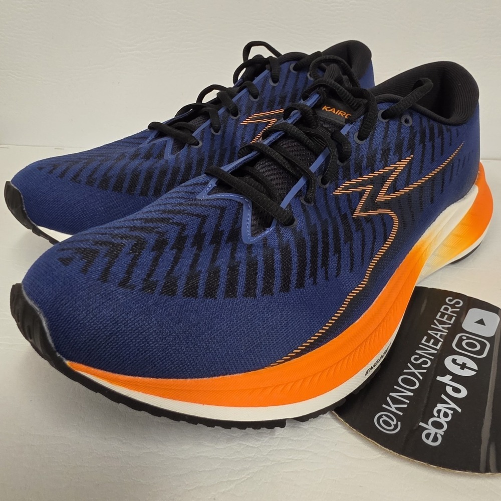 361 Degrees Kairos 3 Estate Blue Orange Peel Running Y2512-7026 Men's Size 13